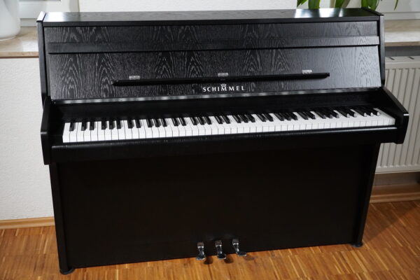 Klavier Schimmel Eiche schwarz