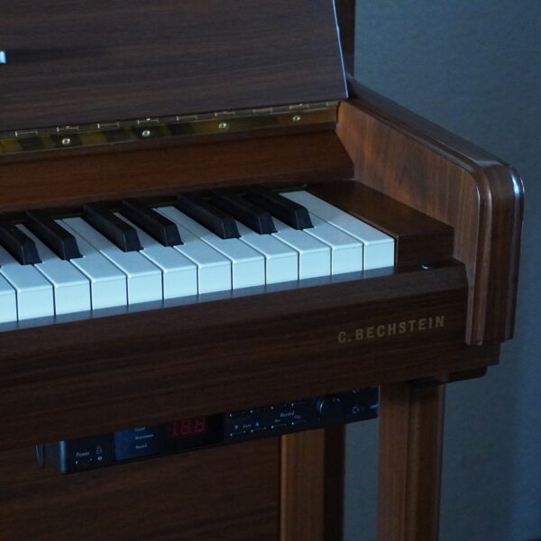 124 Bechstein Elegance Nussbaum Silent – Bild 12