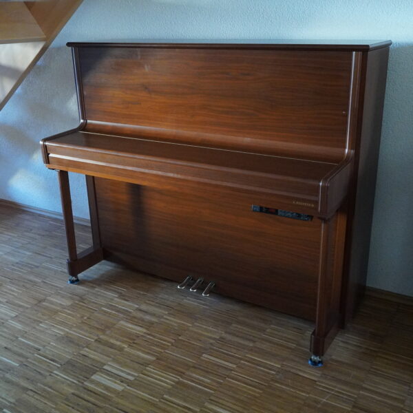 124 Bechstein Elegance Nussbaum Silent – Bild 4