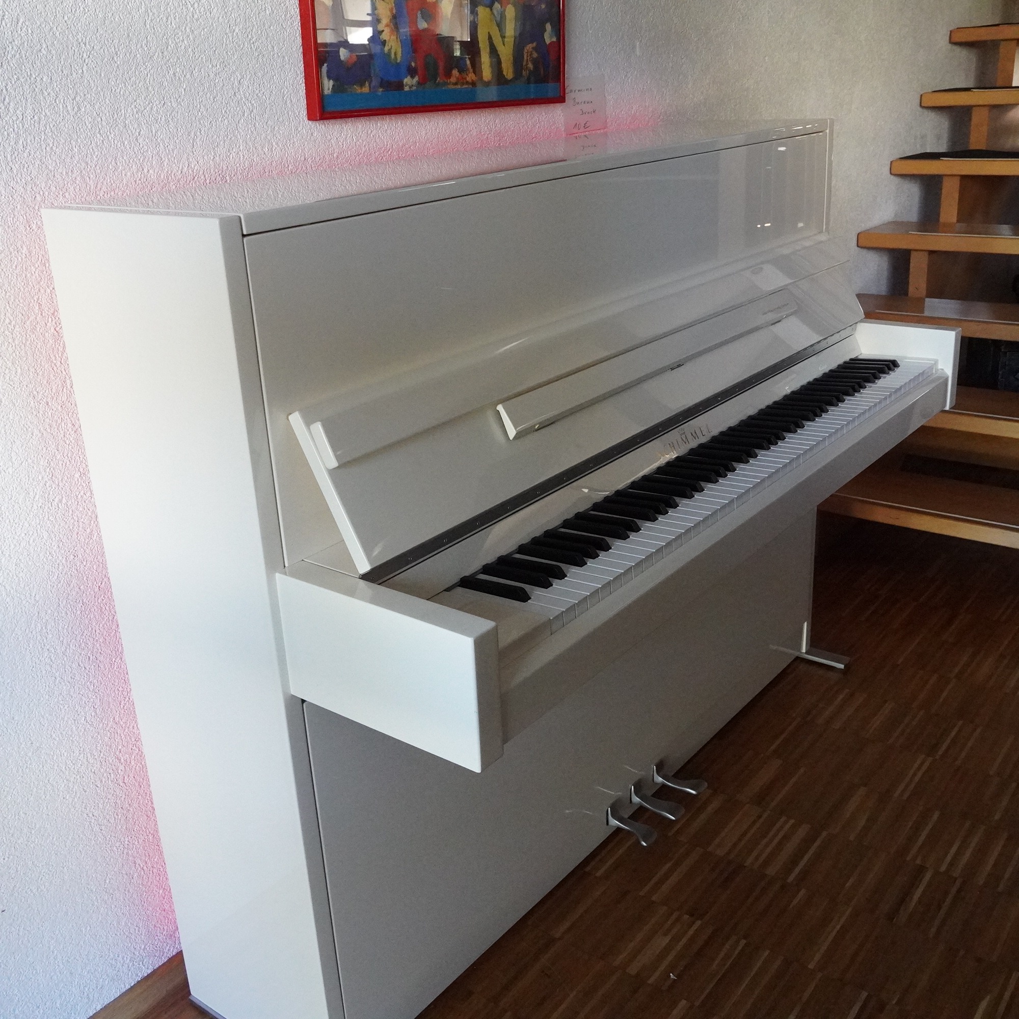 115 Schimmel Modern Designklavier 2016 weiß – Bild 2