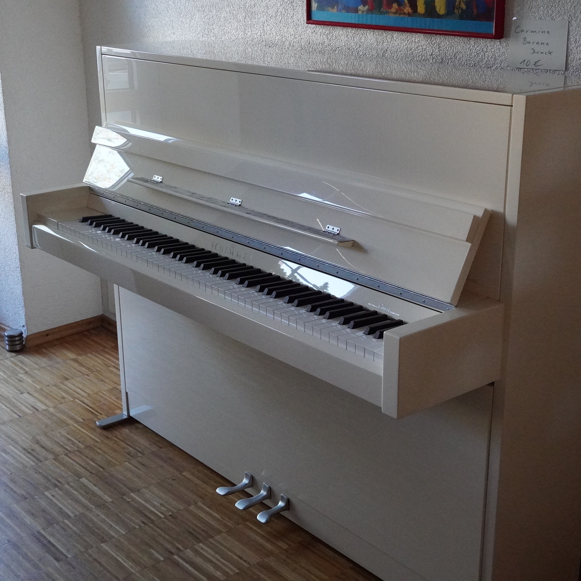 115 Schimmel Modern Designklavier 2016 weiß – Bild 5
