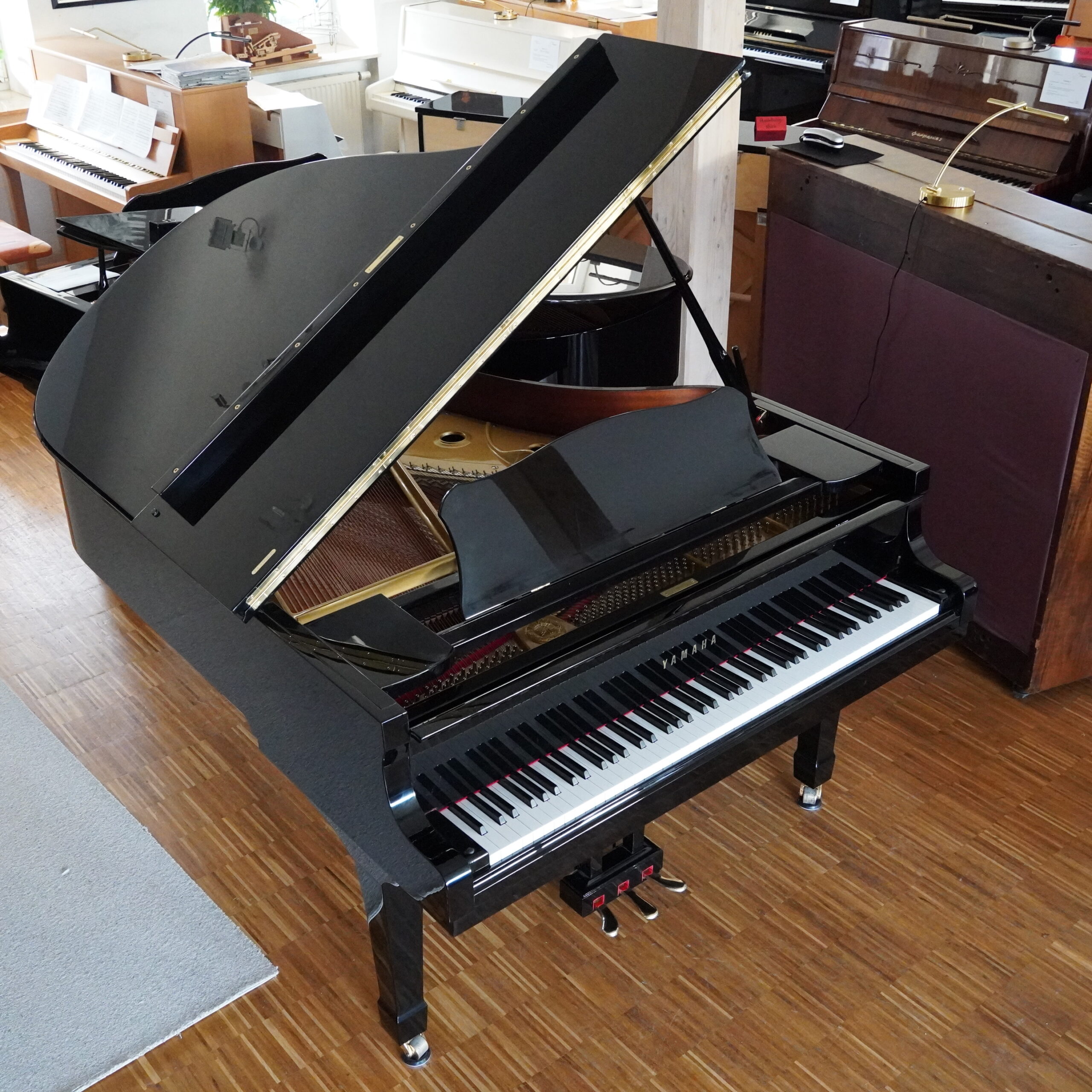 186 Yamaha C3 Flügel – Bild 6