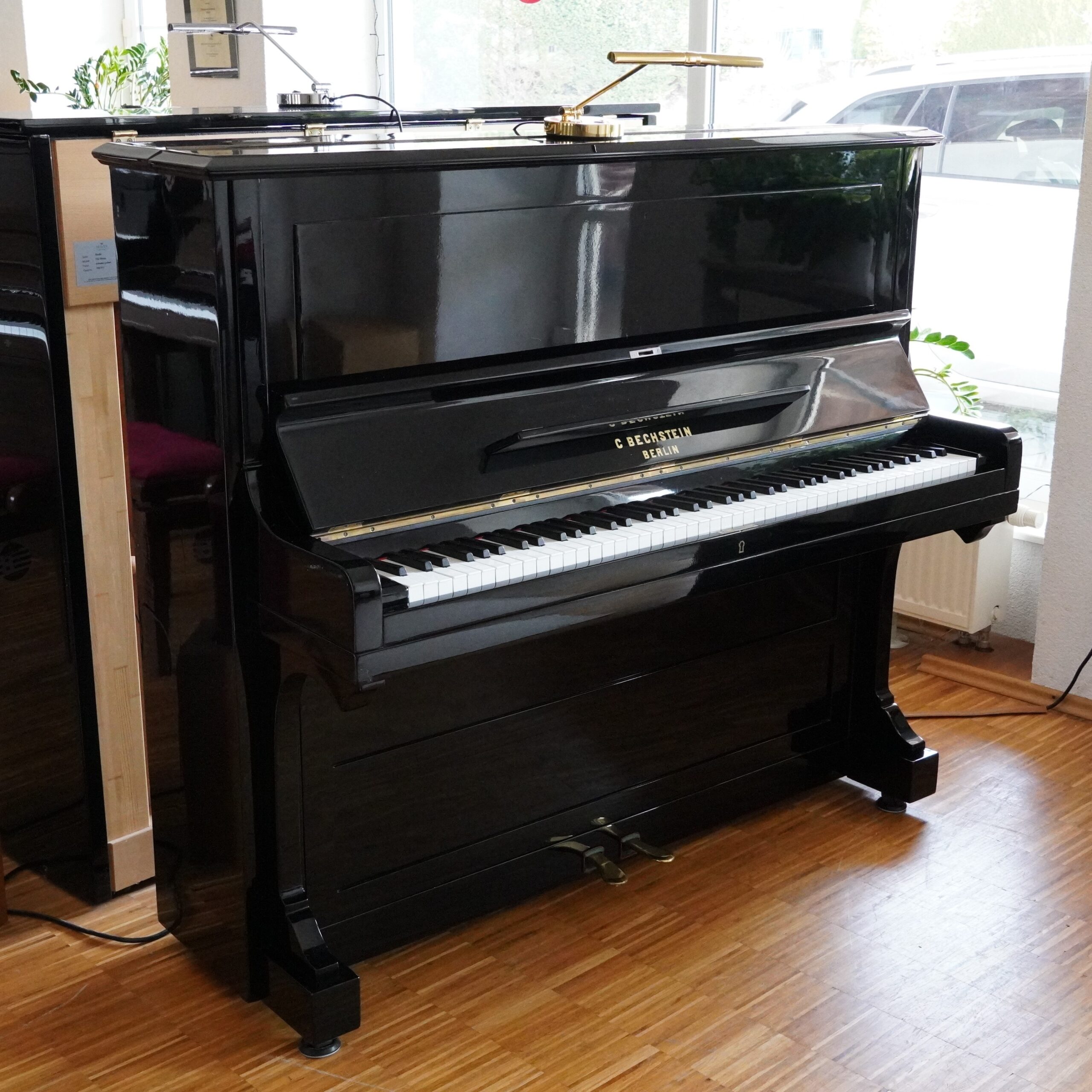 Klavier C.Bechstein schwarz gebraucht