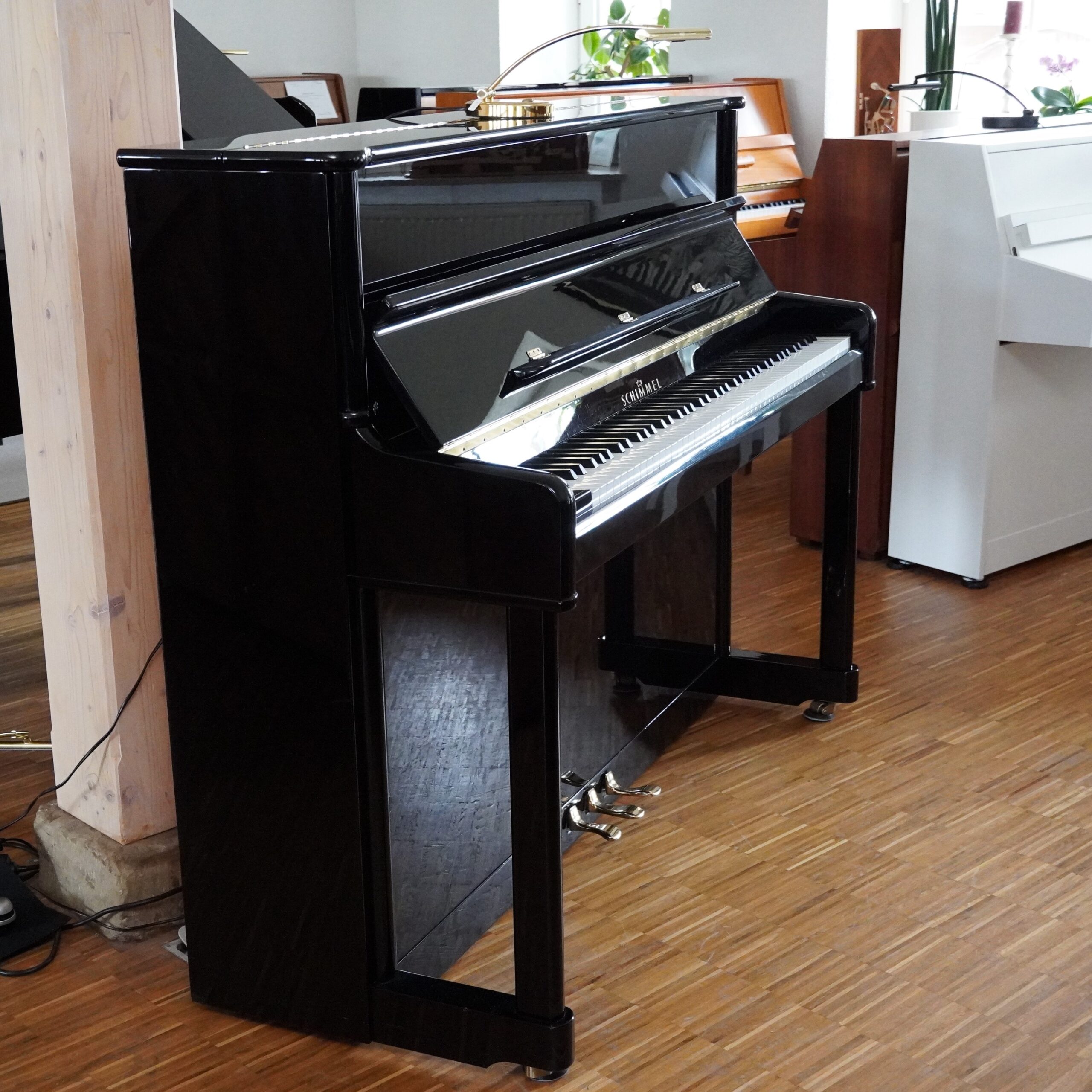 Klavier Schimmel C-120 Classic schwarz gebraucht kaufen