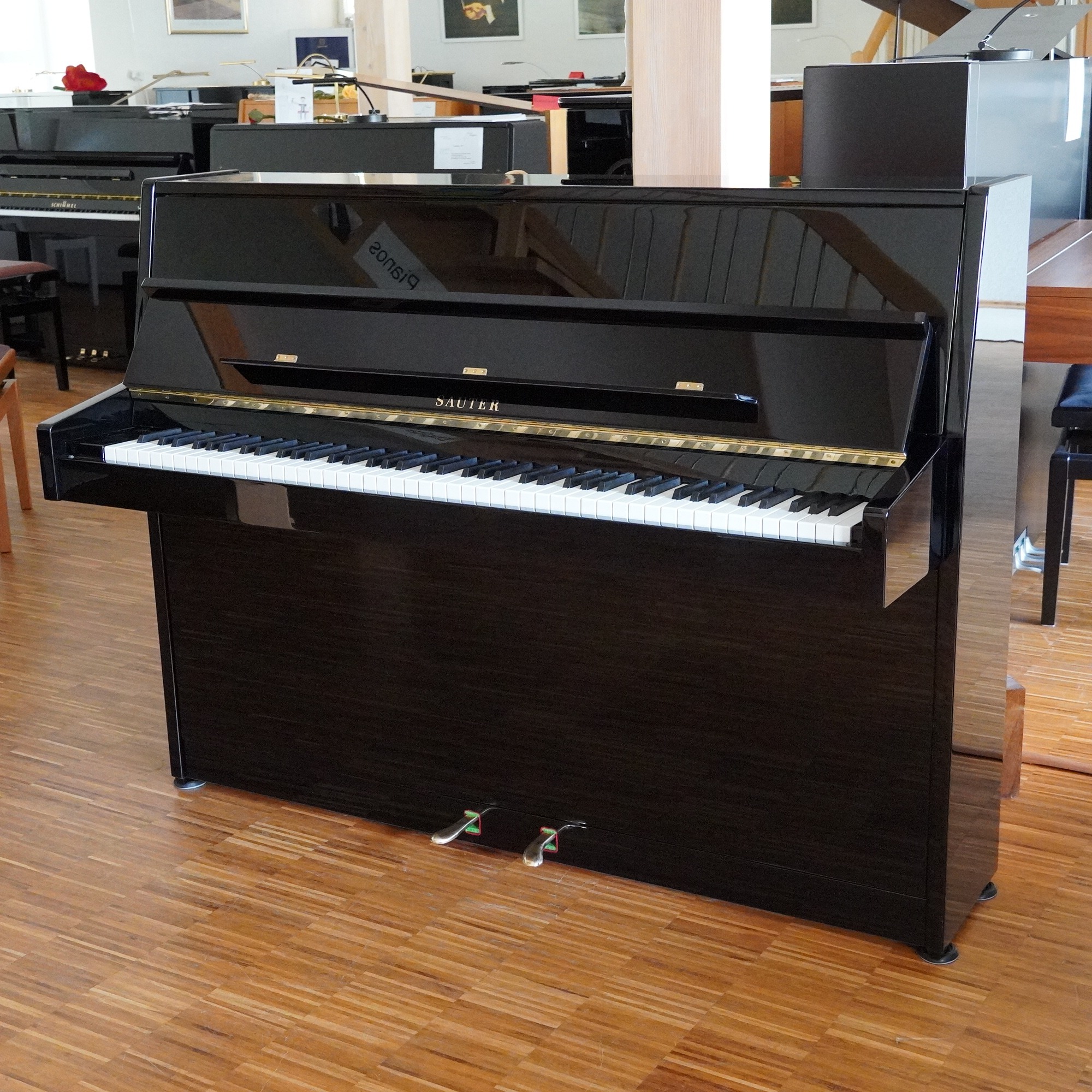Klavier Sauter 108 schwarz gebraucht kaufen