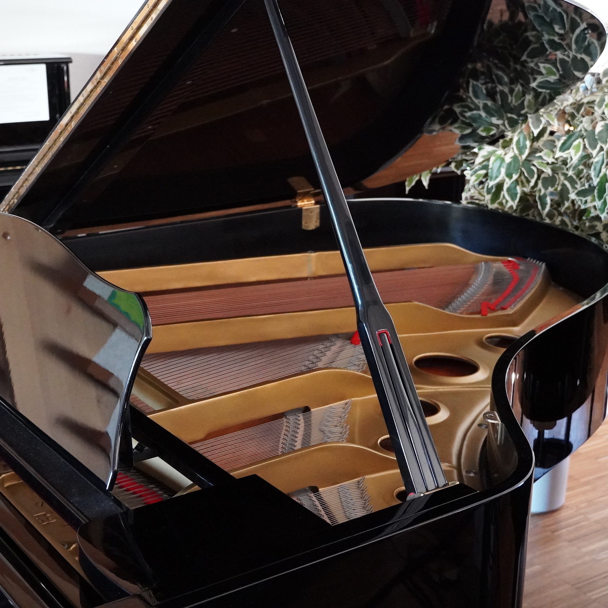 186 Yamaha C3 Flügel schwarz – Bild 6