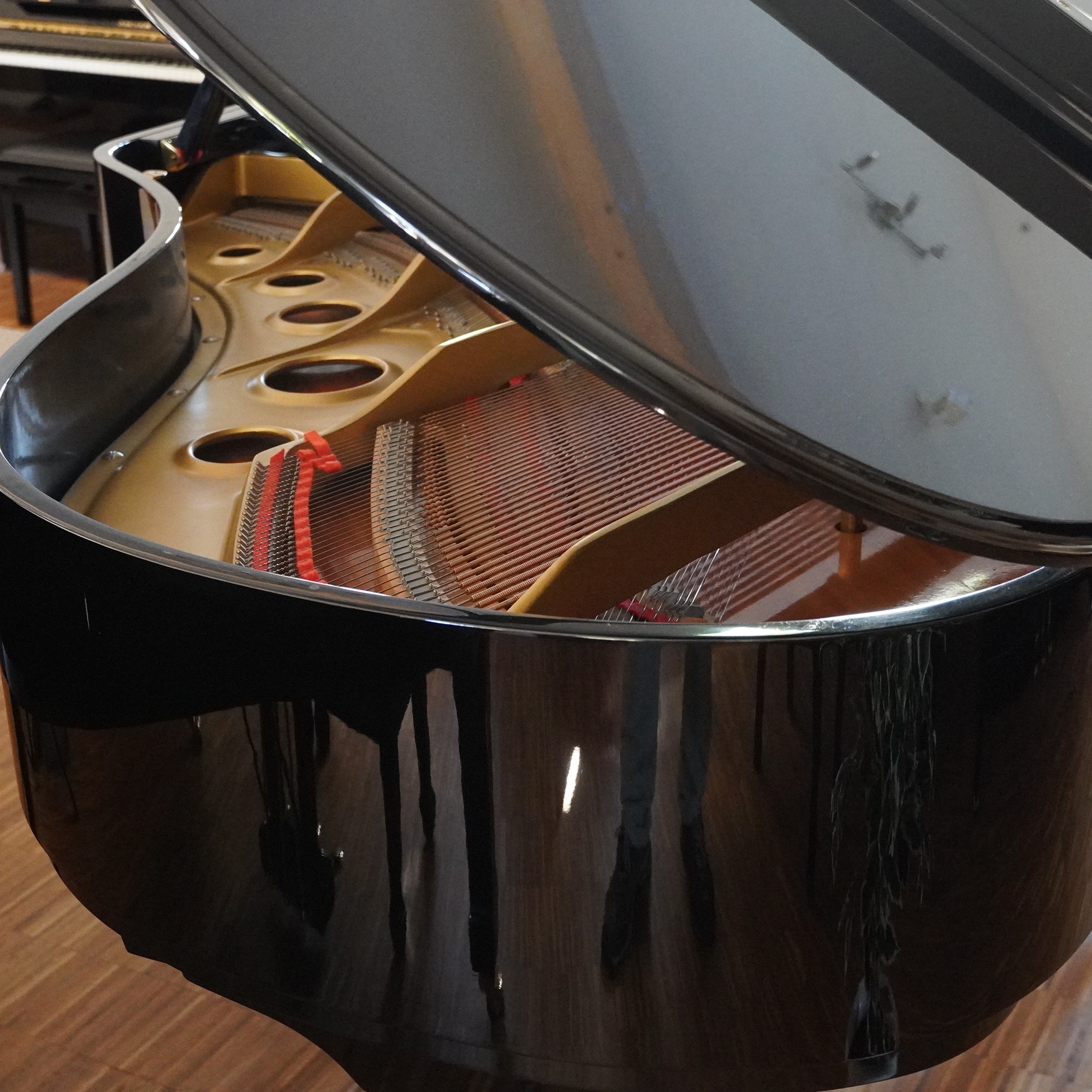 186 Yamaha C3 Flügel schwarz – Bild 8