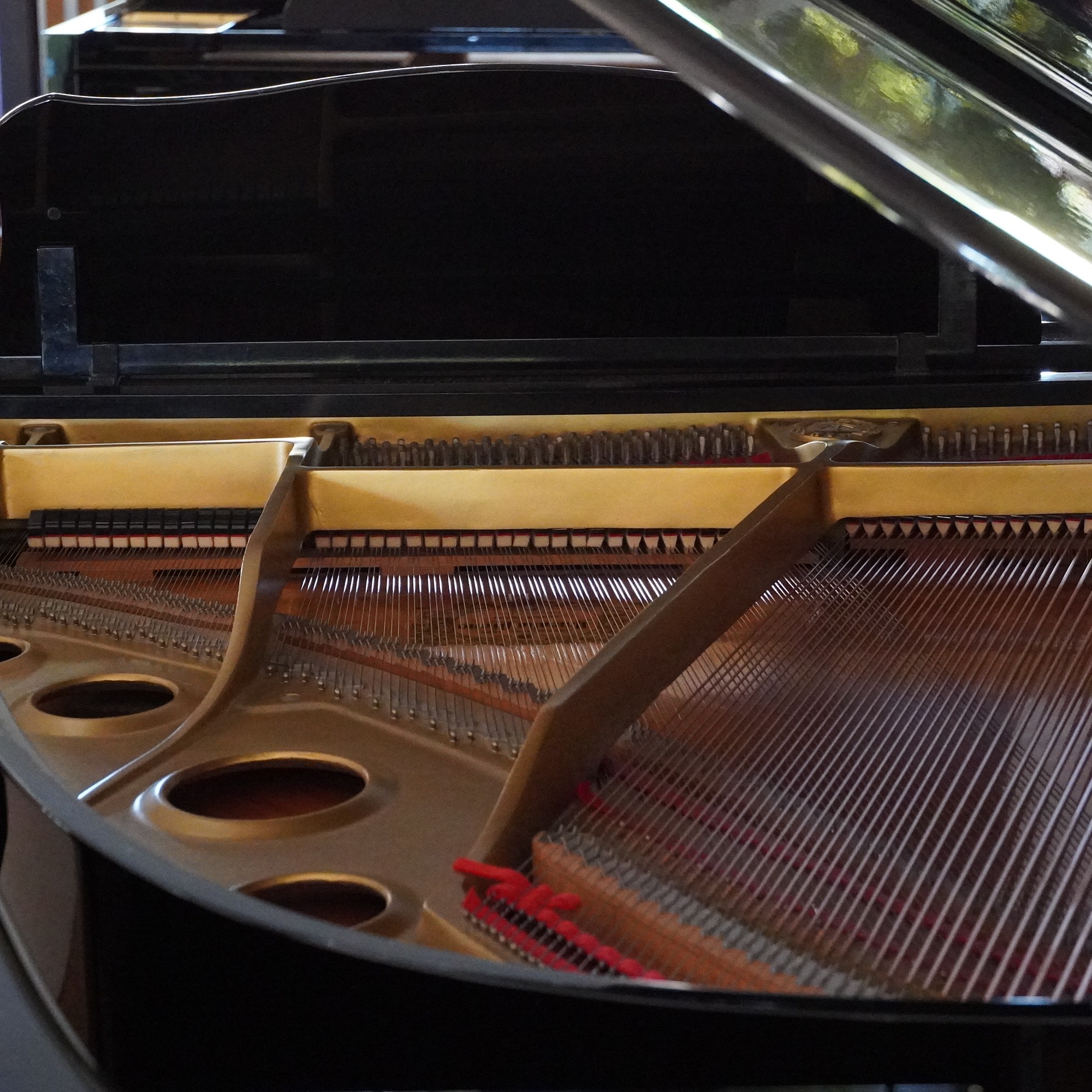 186 Yamaha C3 Flügel schwarz – Bild 13