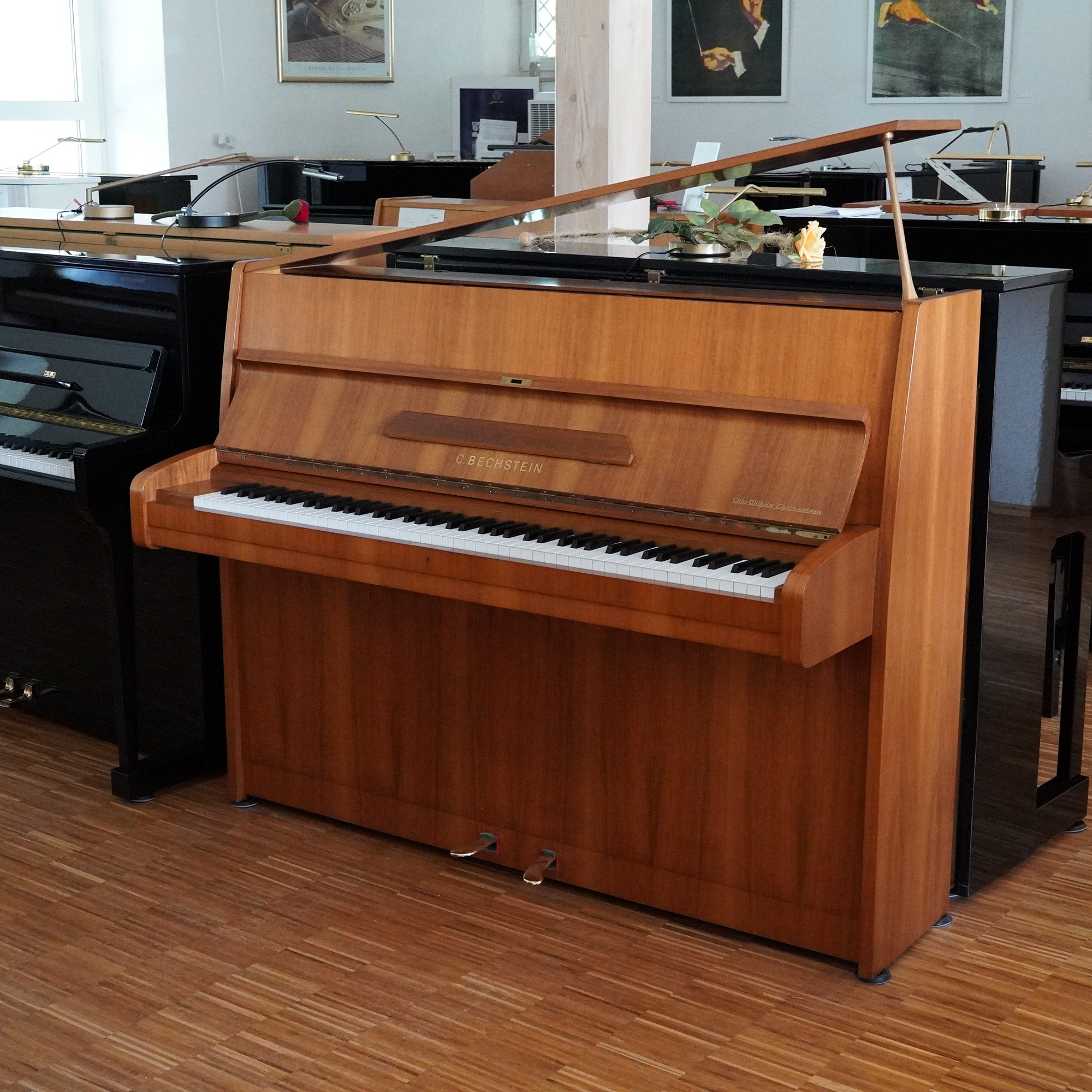 Klavier Bechstein 12N Nußbaum gebraucht kaufen