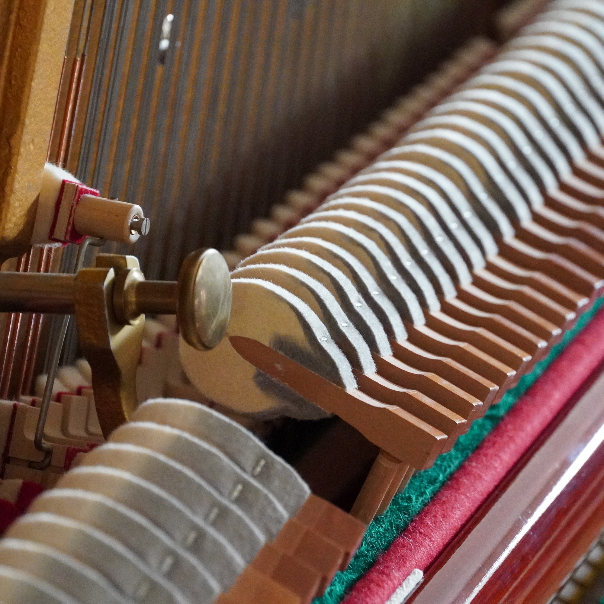 114 Bechstein 12N Nussbaum natur – Bild 15